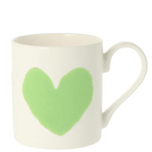 McLaggan Big Green Heart Mug 350ml